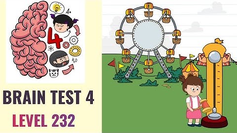 🧠 Brain Test 4 Level 232 | Tiki wants to set a new high score | Walkthrough