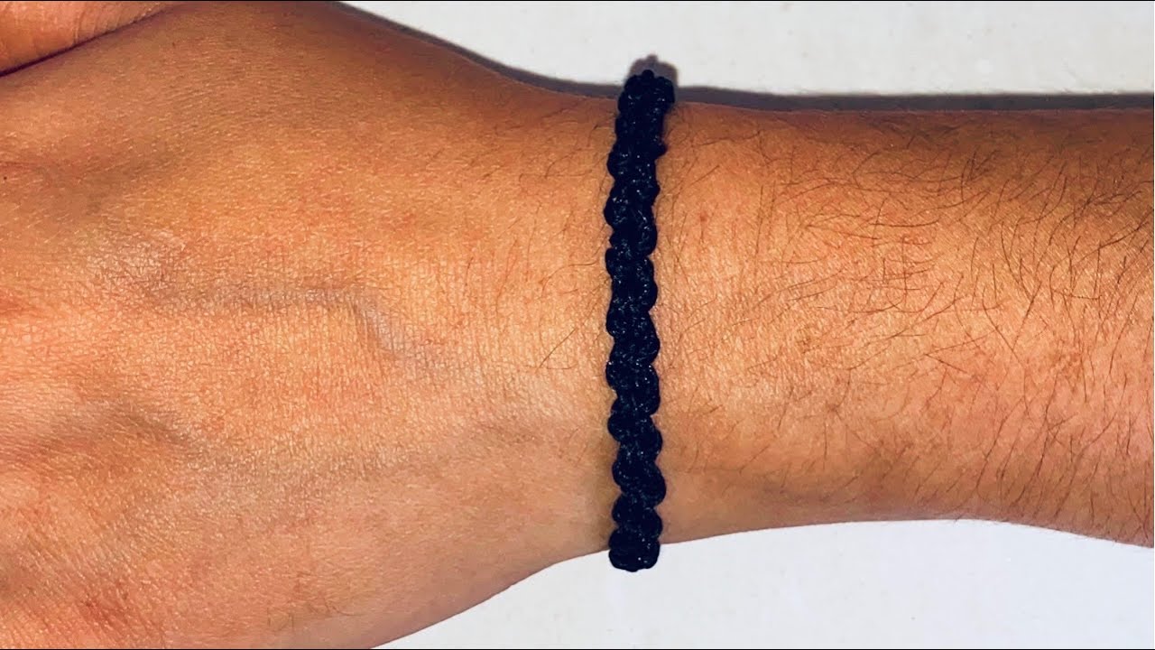 Buy PPL Black Thread Bracelet Elegant Nylon Cord Adjustable Hand Band  Positive Energy Wristband Negative Energy Remover Vadic Kala Dhaga for Men  Women Kids Boy Girls at Amazon.in