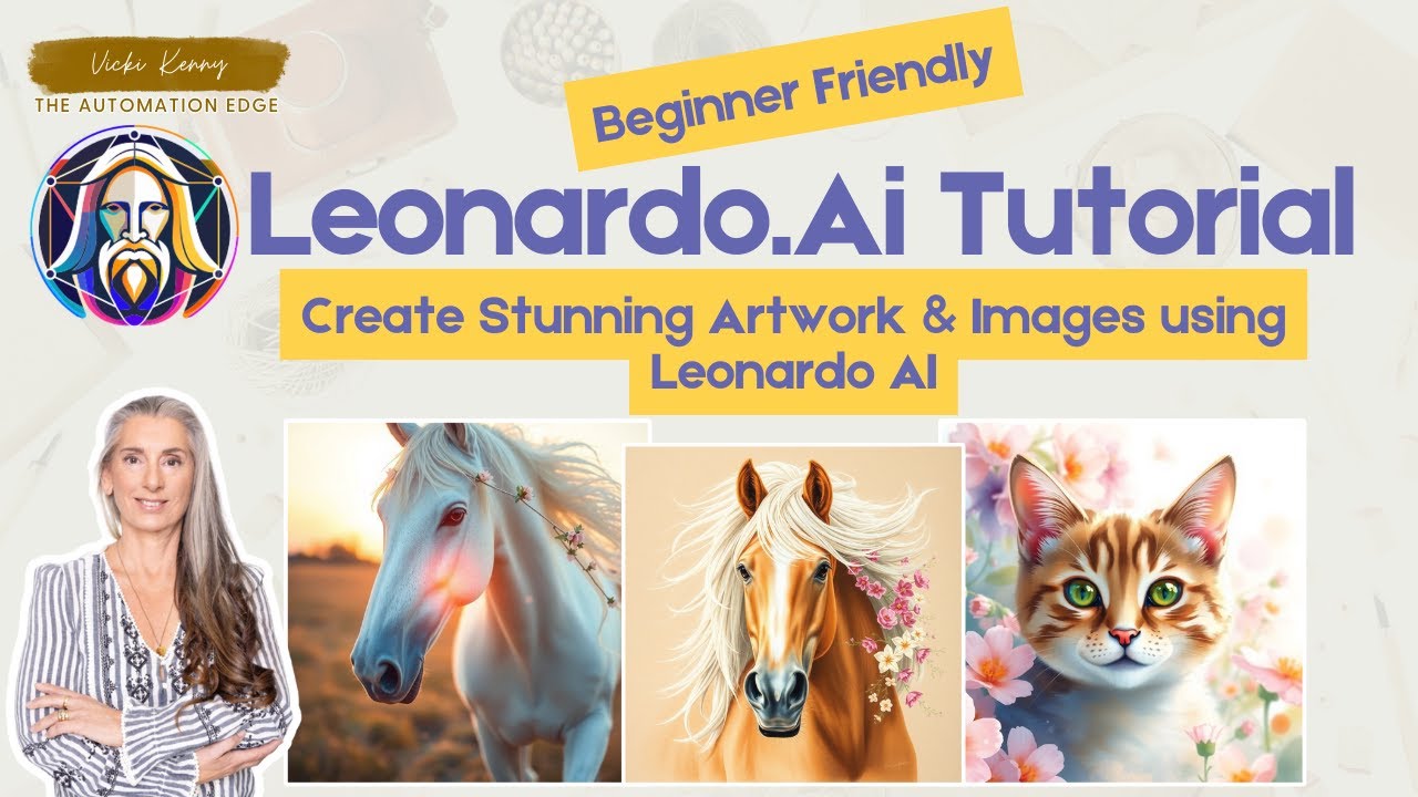 🚀 Easily Create Art… with AI! 🎨 (Leonardo AI Tutorial)