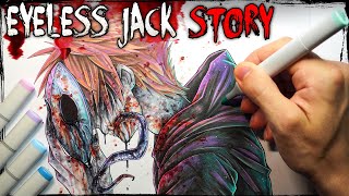 'EYELESS JACK' STORY Creepypasta Drawing (Full Origin Story)