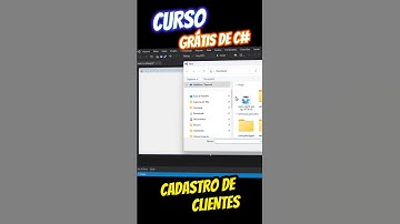 CSharp Cadastro de Clientes - Aula 01 Criando o Projeto #CSharp #visualstudio2019  #csharp #Shorts