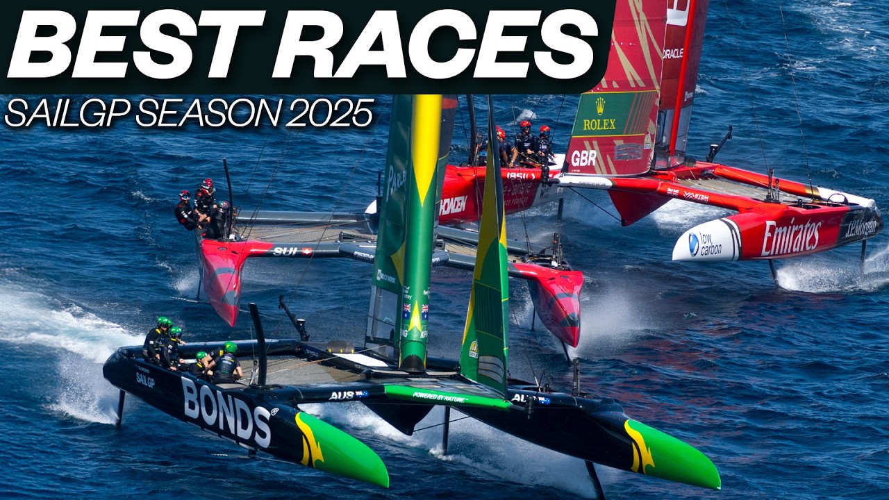 Best Races Of The Year | SailGP 2025 Season