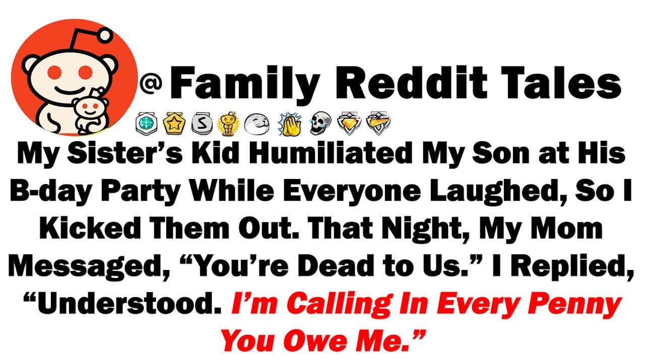 Сын моей сестры унизил моего сына на его дне рождения, и все смеялись, поэтому я выгнал его