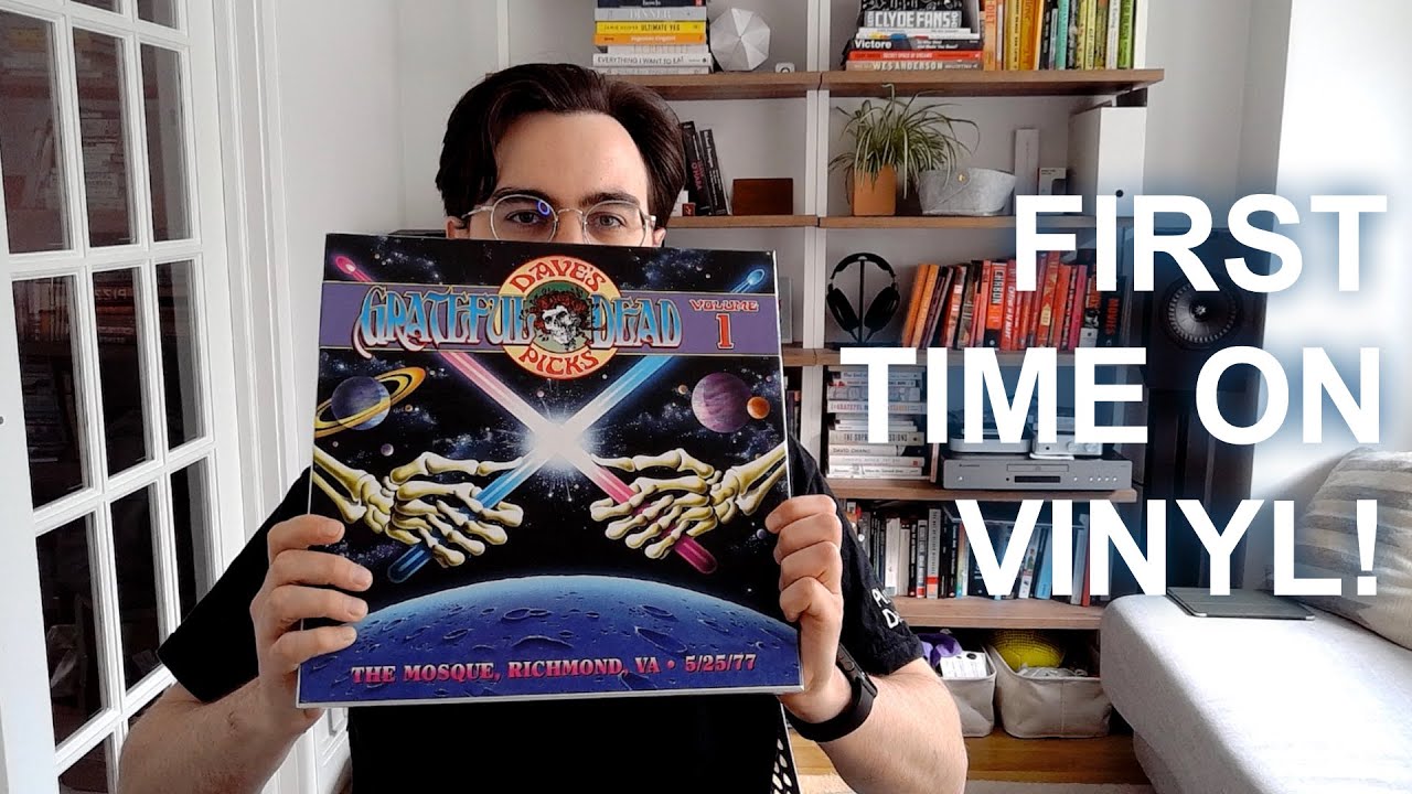 Grateful Dead DAVE'S PICKS 1 - First Time on Vinyl Richmond VA May 25 1977 Unboxing