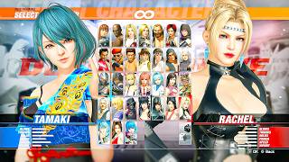 Dead or Alive 6 Last Round - All Characters & Costumes Showcase (Full Roster)