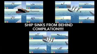 SHIP SINKS FROM BEHIND COMPILATION!!!! - Ship Mooring 3D screenshot 5