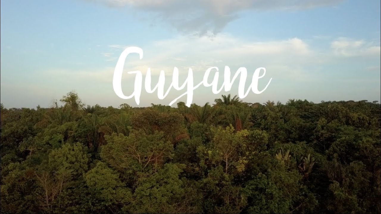 Guyane - Le Maroni vu en drone