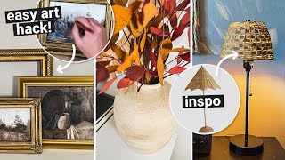 INCREDIBLY EASY thrift flip DIYs | Transforming thrifted finds into living room decor