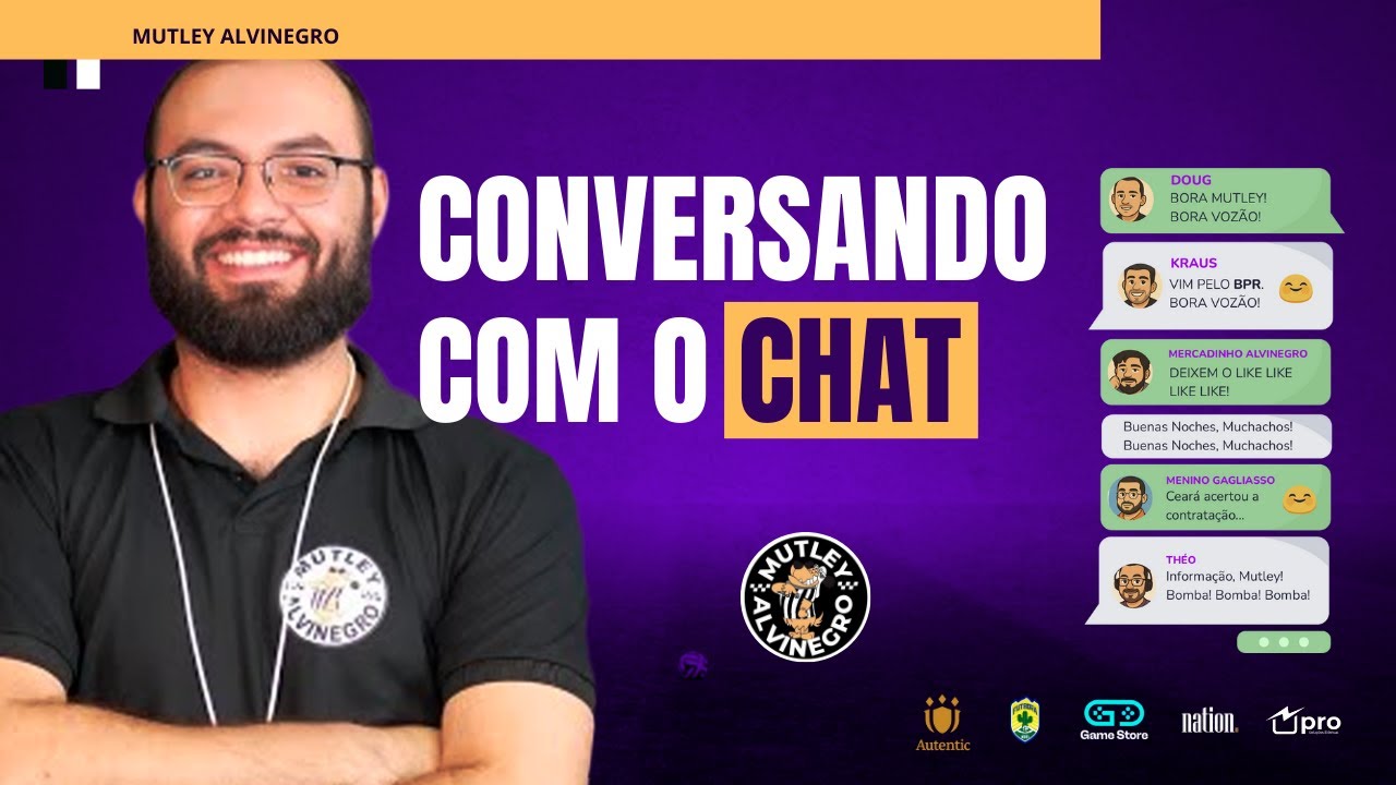 CONVERSANDO COM O CHAT: A SERIE A TEM JOGADORES PARA O CEARÁ? FISCAL DE SERIE A QUE NÃO JOGA!