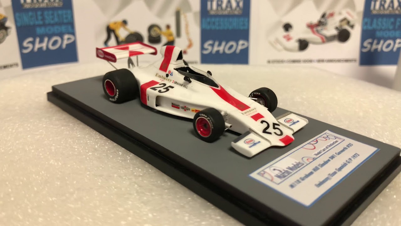 TRAX New Releases Embassy Shadow DN1 Cosworth 1/43 Scale From Marsh