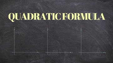 Overview of solutions of a quadratic function and the discriminant