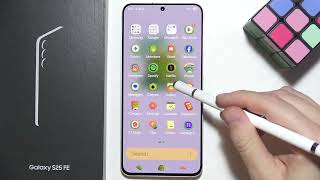 Samsung S25 FE: كيفية تغيير السمة screenshot 2