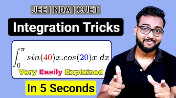 Definite Integration Tricks for JEE, NDA Exam, CUET | Integration Tricks | Shivnath Sahu Maths