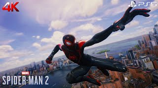 Marvel's Spider-Man 2 PS5 - Upgraded Suit (Miles Morales) Free Roam Gameplay (4K)