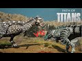 Arazoa Acrocanthosaurus vs Absentia Acrocanthosaurus path of titans