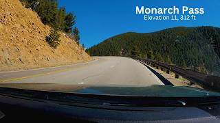 Information [4k] STUNNING Monarch Pass Drive [Time-lapse] Update
