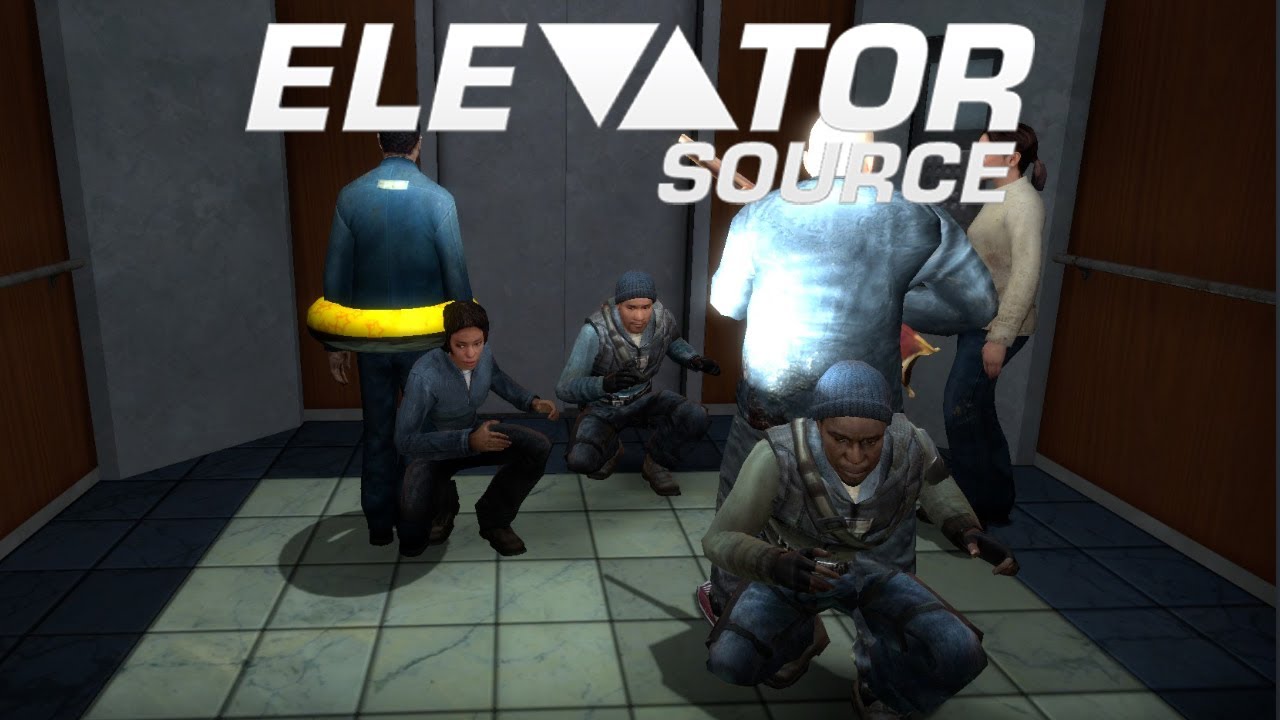 Garry's Mod Elevator Source - Funny Moments w/ friends!