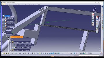 9 DMU kinematics slider cranck mechanism step by step full tutorial