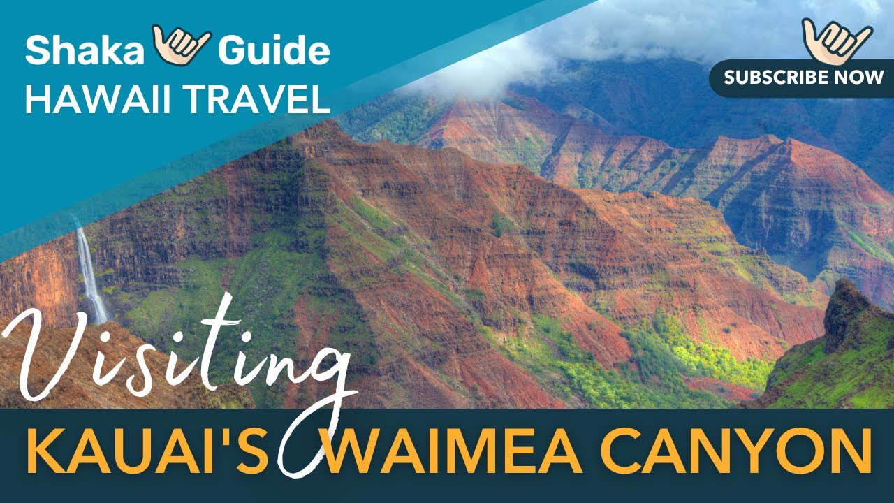 Visit Kauai's Waimea Canyon: Known as "The Grand Canyon of the Pacific