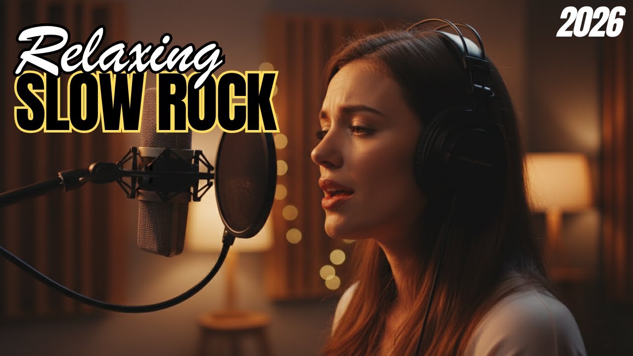 🌙 Slow Rock Relaxing Songs | Calm Guitar Ballads for Peaceful Nights