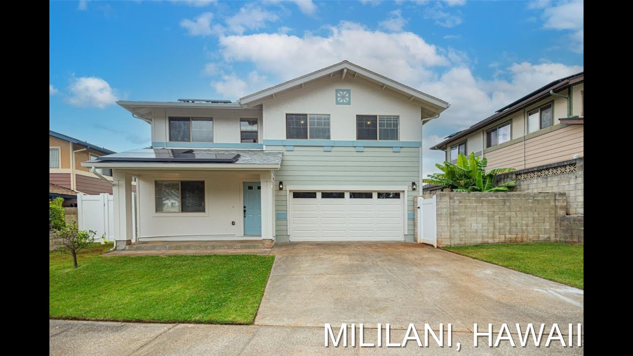 Mililani Mauka Home For Sale Hawaii Real Estate Team Lally YouTube