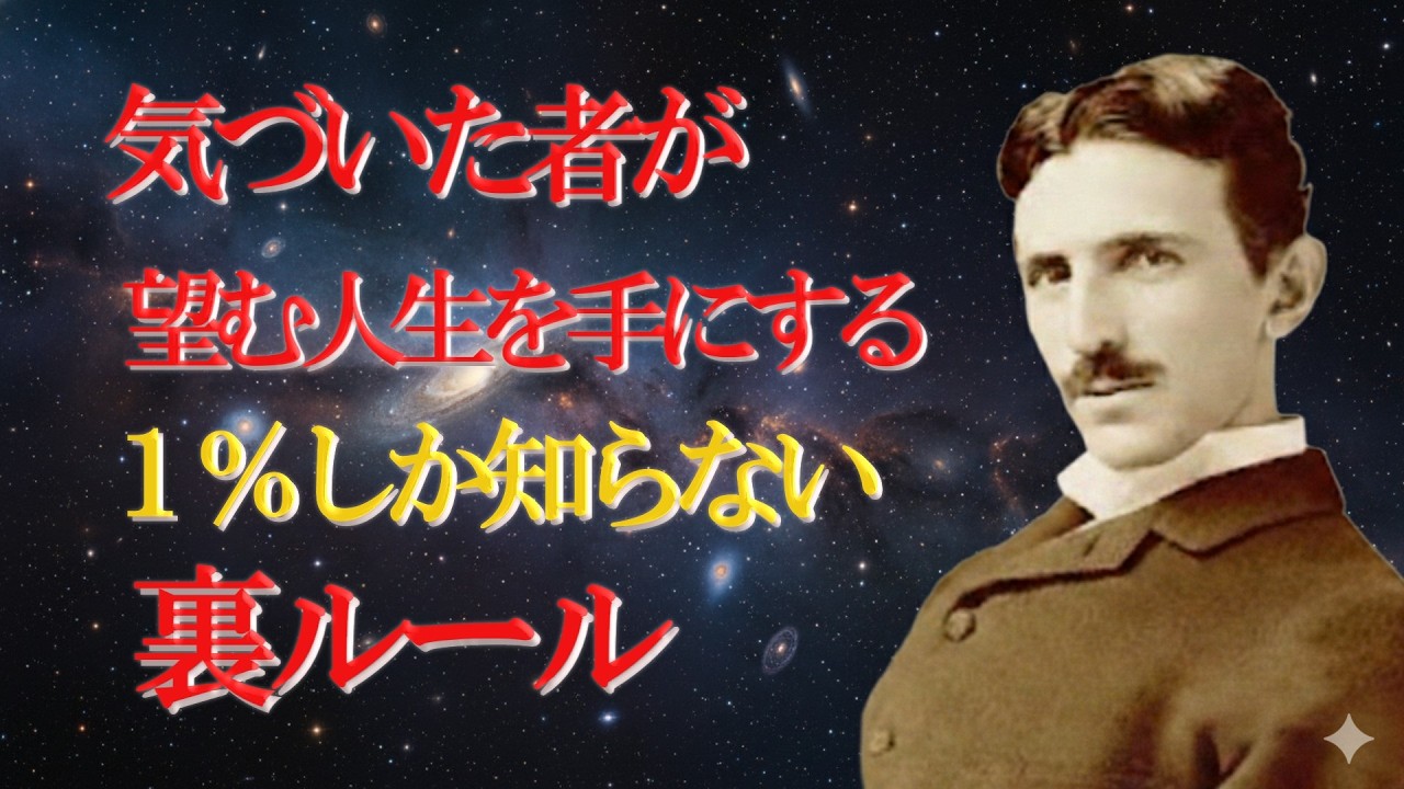 【ニコラ・ステラ】「裏ルールに気づいた者が、望む人生をてにする」【1％しか知らない】