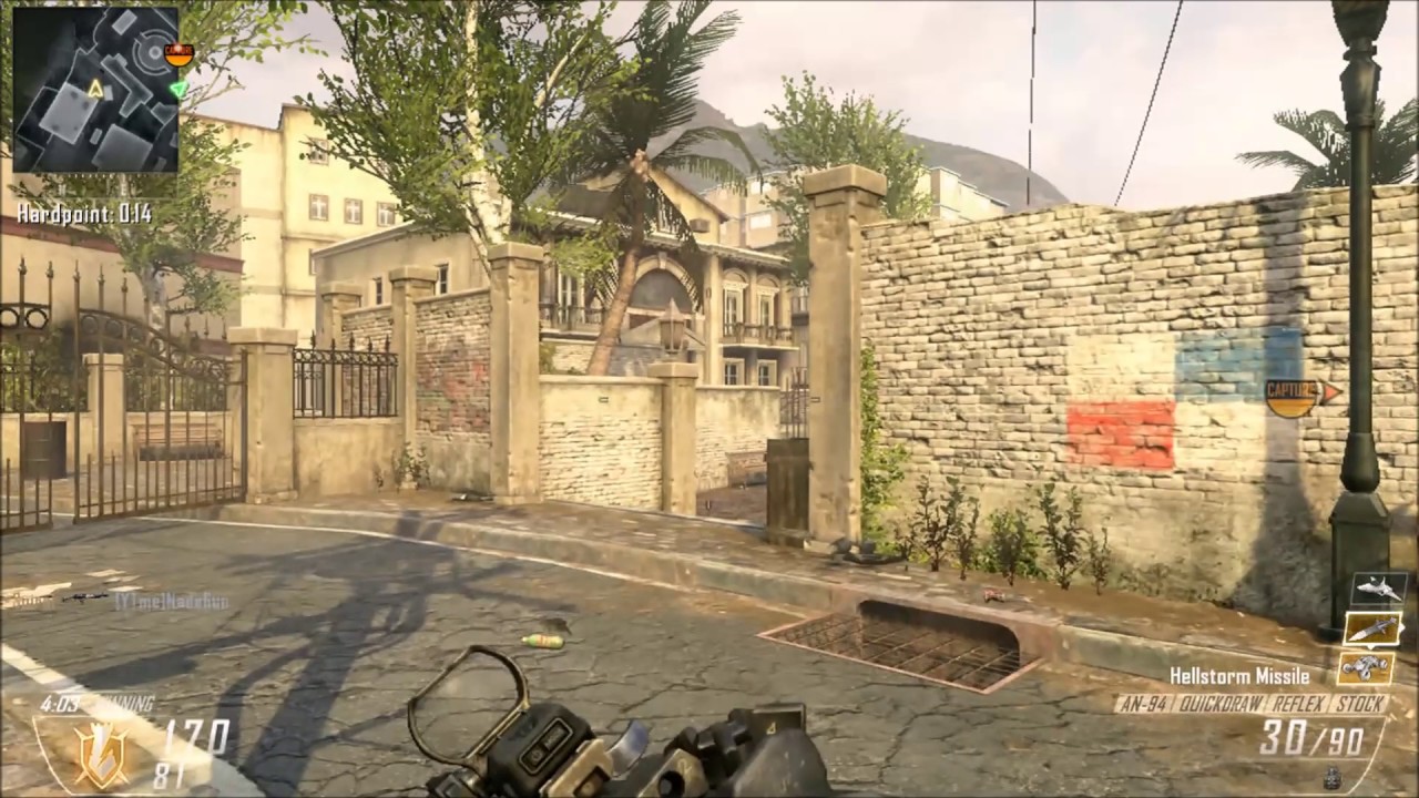 Cod Black Ops 2 -  Playing Variant!? Umg / Gb 2v2 Hardpoint Slums Gameplay (BO2 HP)
