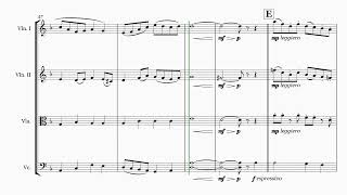 [Arrangement] Wind Scene - 600 AD from Chrono Trigger for String Quartet