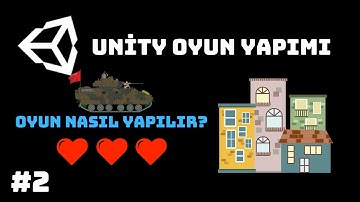 UNİTY OYUN YAPIMI DERSLERİ #2 -MAP YAPIYORUM !-