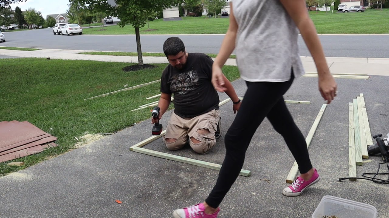 Diy Haunted Garage wall build