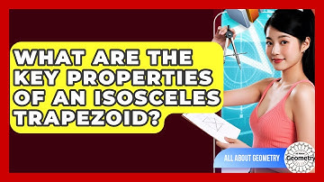 What Are The Key Properties Of An Isosceles Trapezoid? - All About Geometry