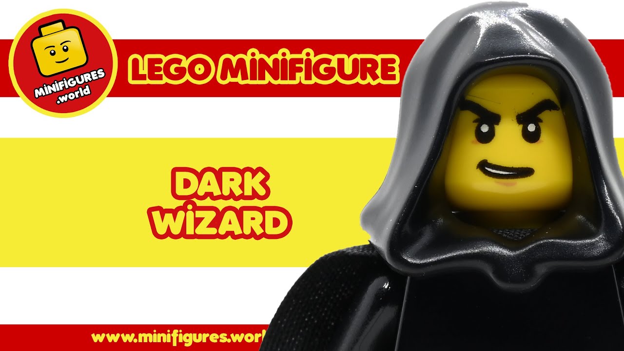 🏰 LEGO minifigure: Dark Wizard (cas550) 🏰 [CASTLE]