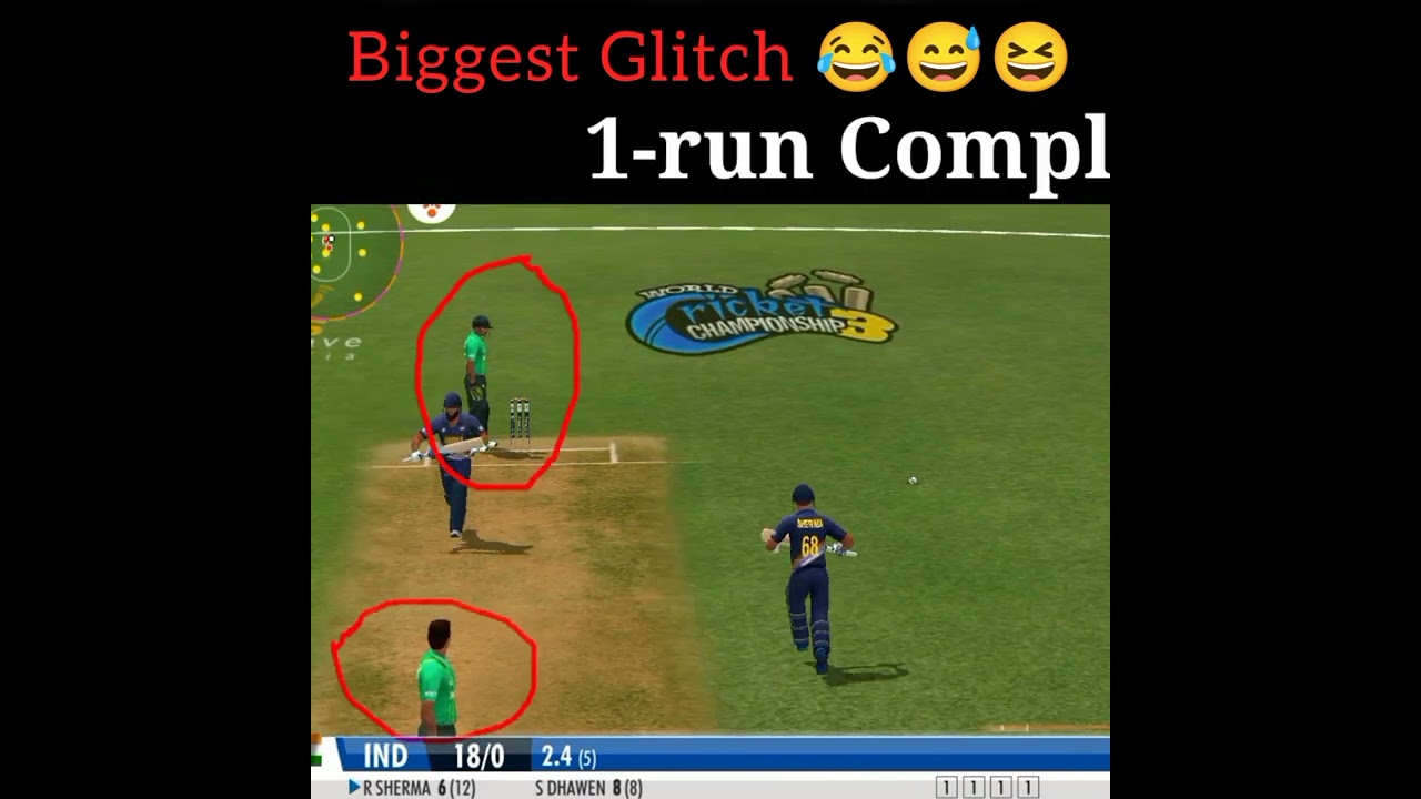 Biggest Glitch 😂 in wcc3 game || 