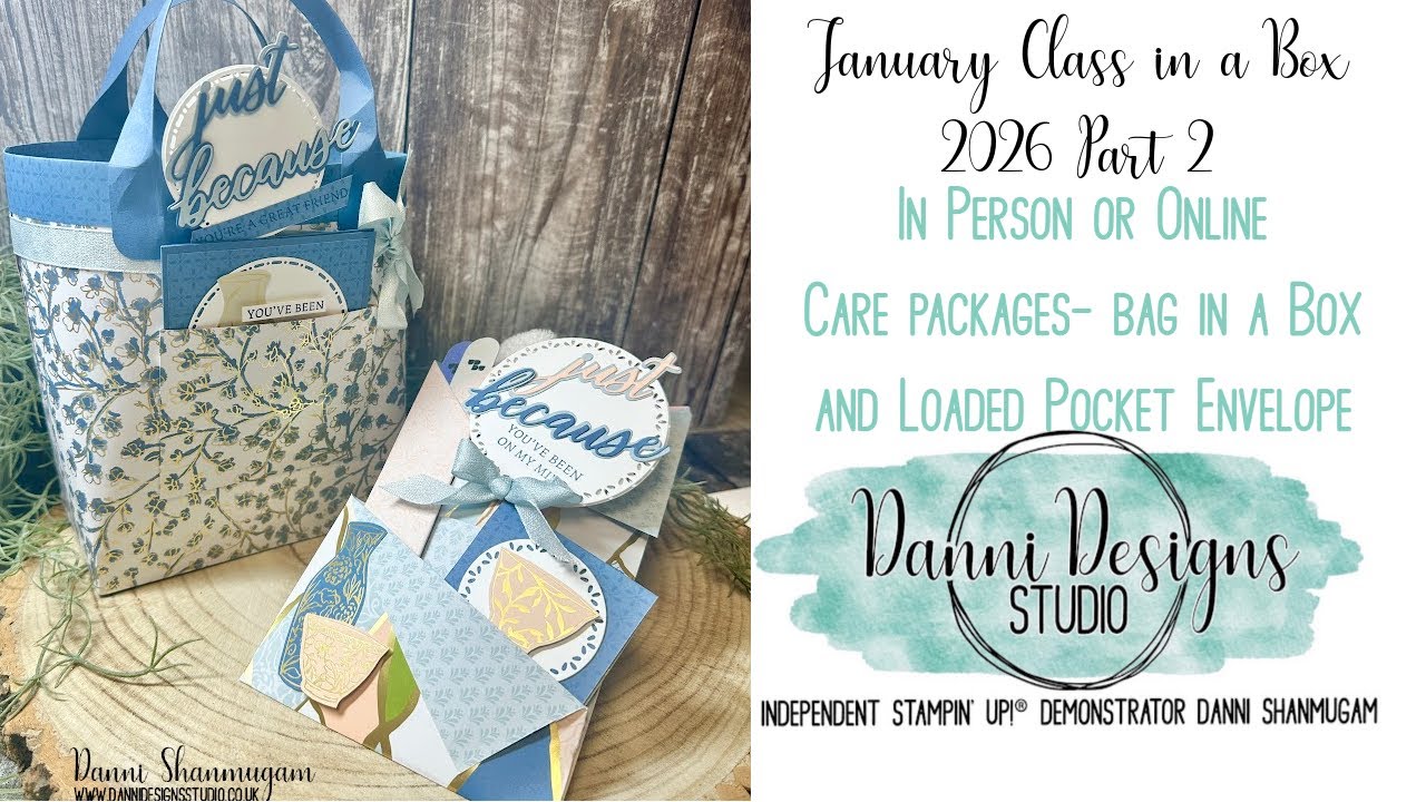 January Class in a box 2026 Part 2 Loaded Pocket Envelope 