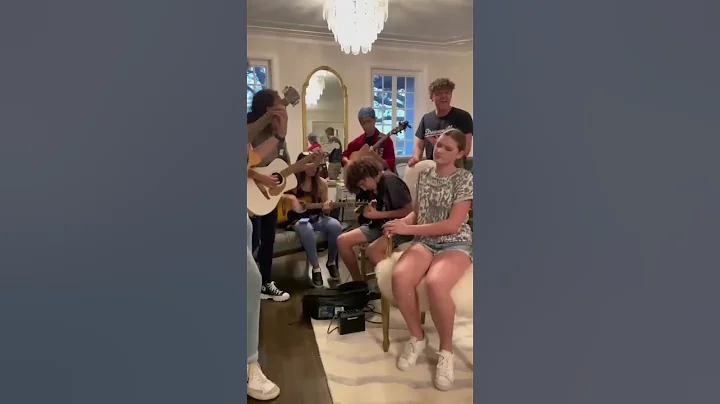 Wait for the insane high note and reaction 😱 #shorts | The most talented young cast 🤩