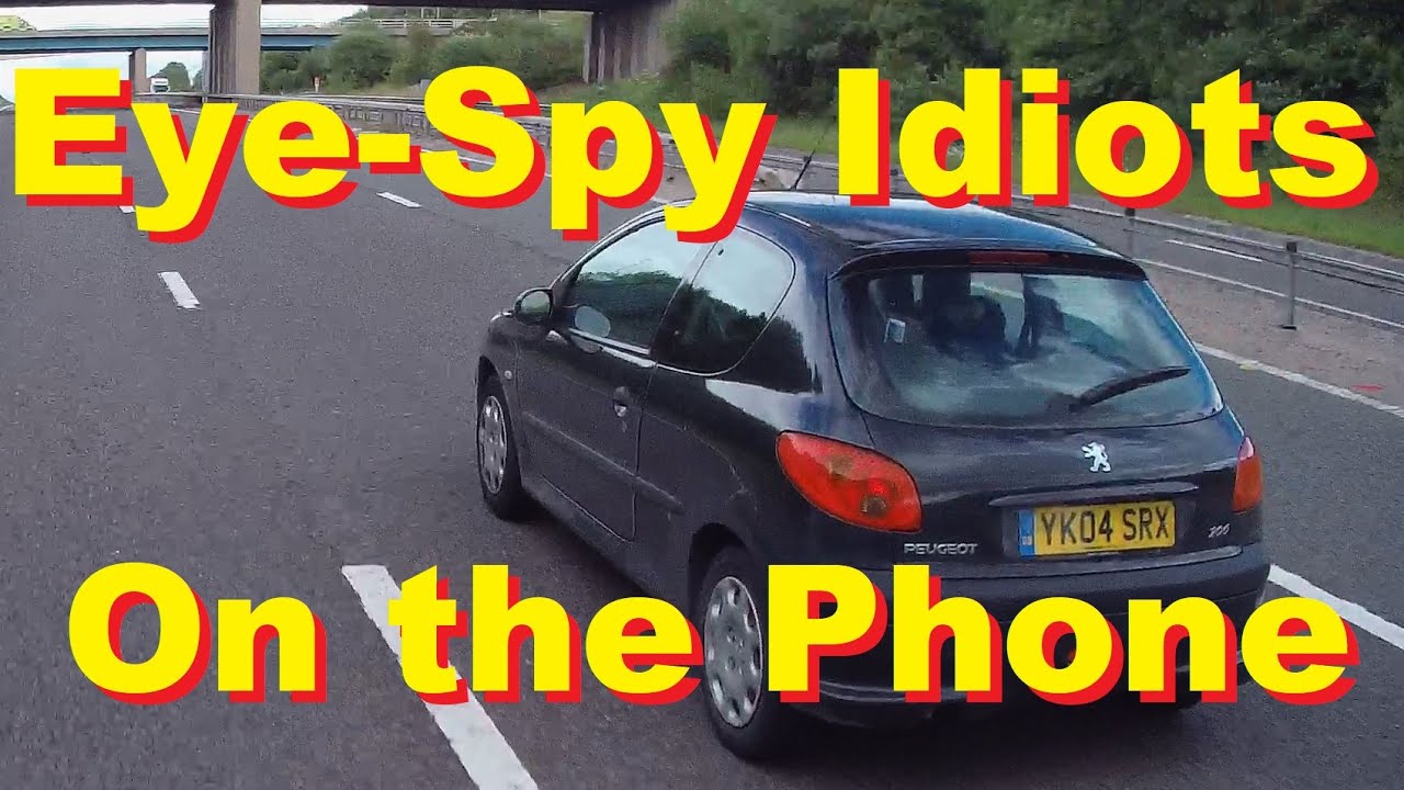 Eye-Spy Idiots Getting away with it on the Phone