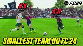 I Built the Smallest Team on FC 24