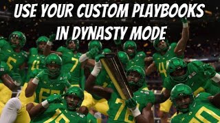 Celebrity How to Use Your Custom Playbook in Dynasty - CFB 25 Profile