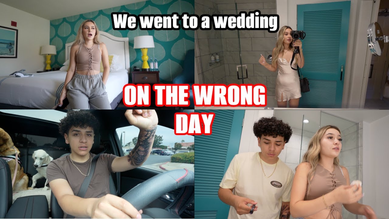 we went on a roadtrip to a wedding.. ON THE WRONG DAY