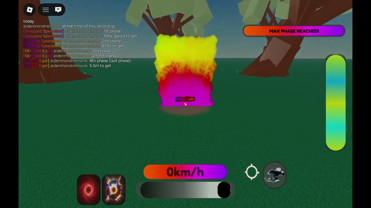 Showcasing all the phases from Swap Speed | Egor Speed