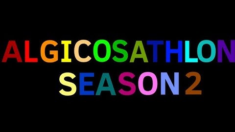 Algicosathlon Season 2 Intro but I remade  it