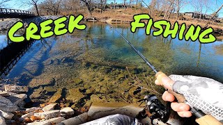 November Creek Fishing With Ultralight Gear | Bobby Garland Baby Shad
