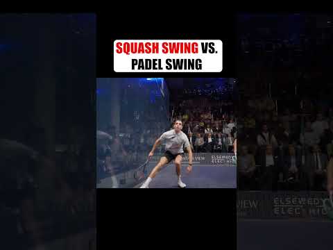 Squash Swing vs Padel Swing