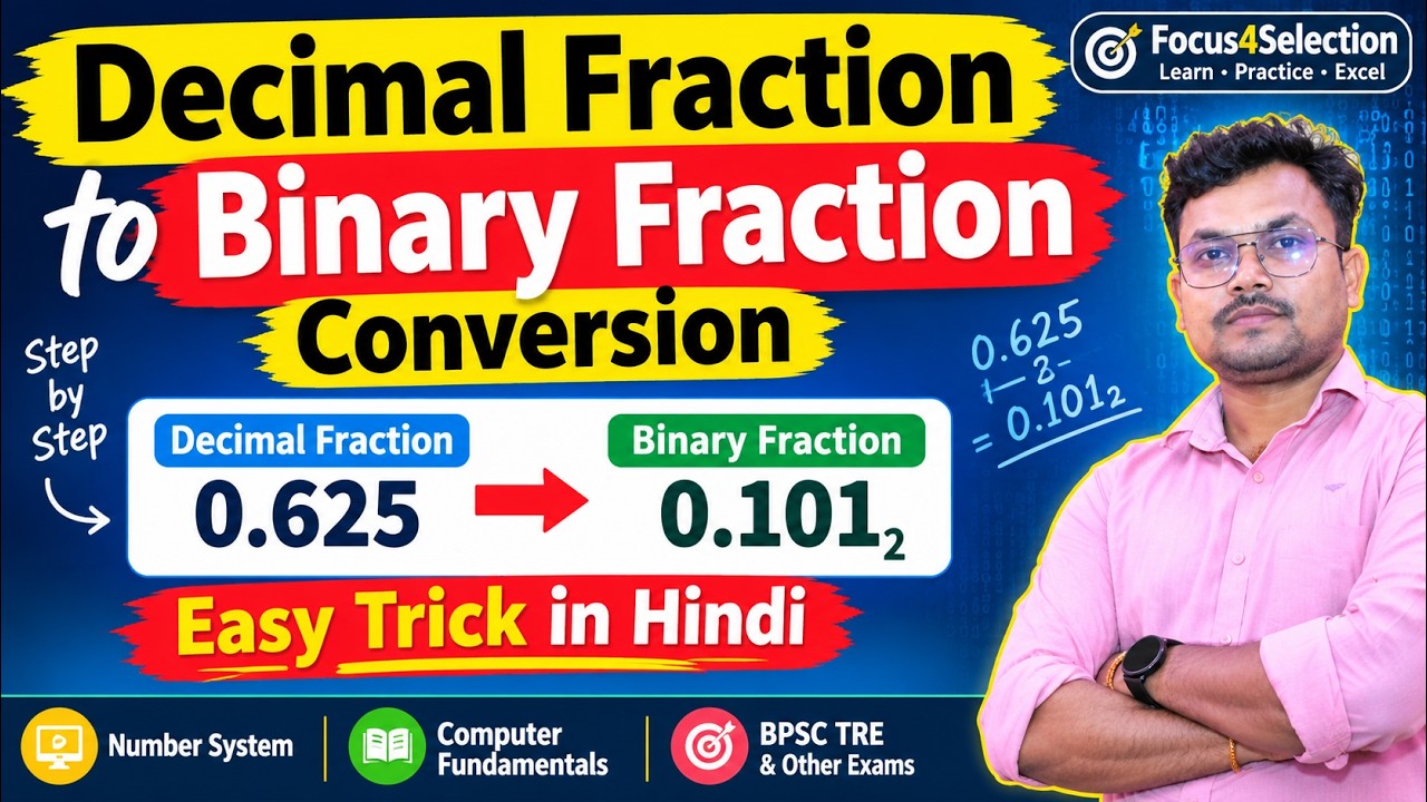 Decimal Fractional Number to Binary Fractional Number Conversion in ...