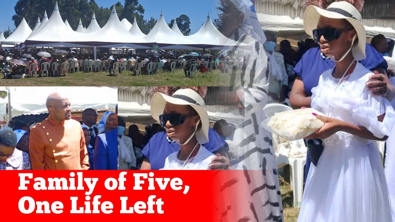 I’m the Only One Left 💔 | Survivor Girl’s Tribute That Moved Everyone at Gatundu Burial