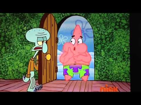 Patrick choking on snow