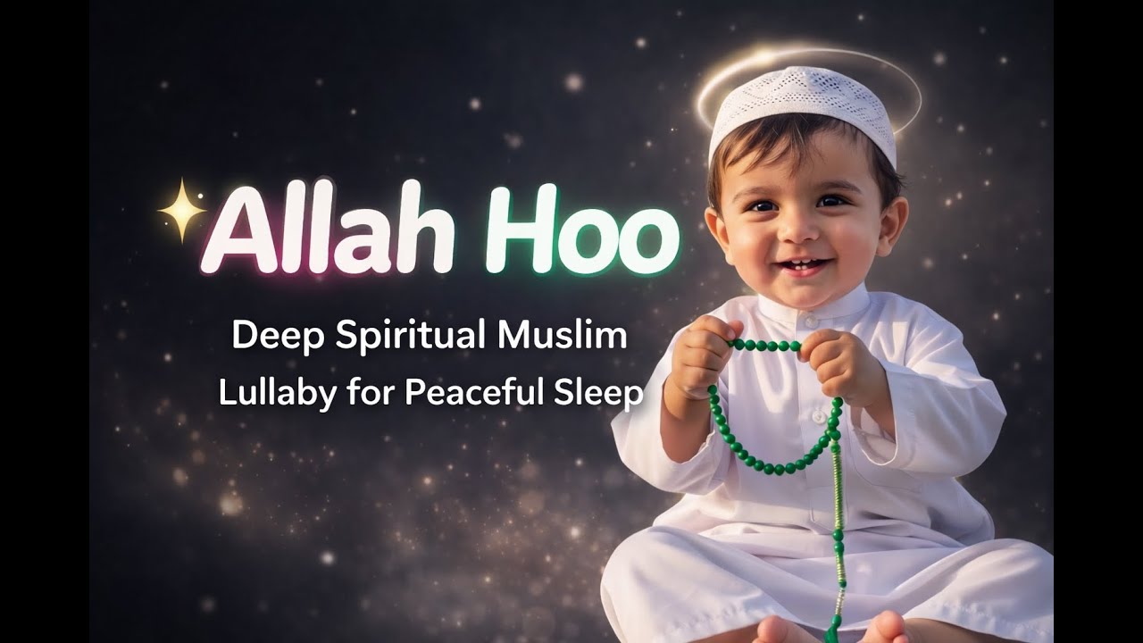 Allah Hoo | Deep Spiritual Muslim Lullaby for Peaceful Sleep