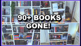 *MASSIVE* Book Unhaul 📚 | Decluttering & Reorganizing My Entire Collection (2025)