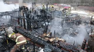 Suspected propane explosion destroys home in Allegan County
