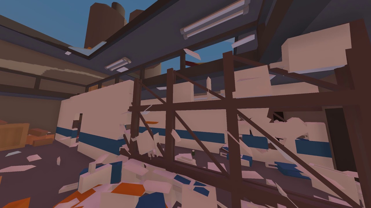 Unturned- Industrial close quarters (Destruction DEMO)